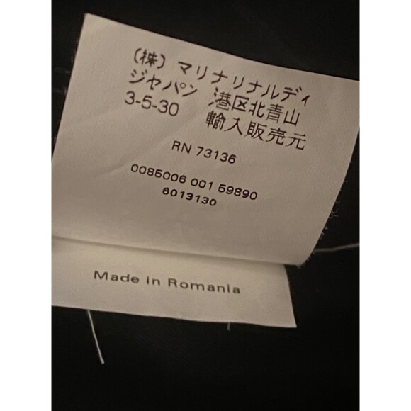 MARINA RINALDI Women's 27 US 18W WOOL CASHMERE Long Coat Jacket Dark Gray Trench - Picture 10 of 11